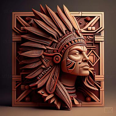 3D model aztec (STL)